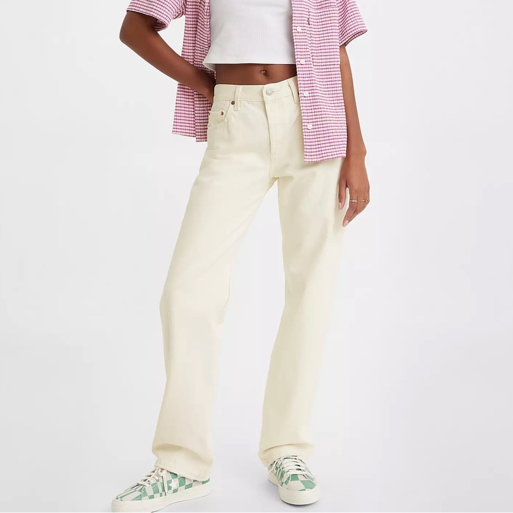 Levi 501 90’s Jean in Ecru